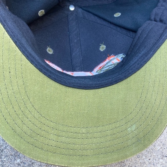 Men's COOGI Australia Black 069 Fitted Hat 7 1/2 Embroidery Cotton Nice RN101372 - Picture 8 of 11